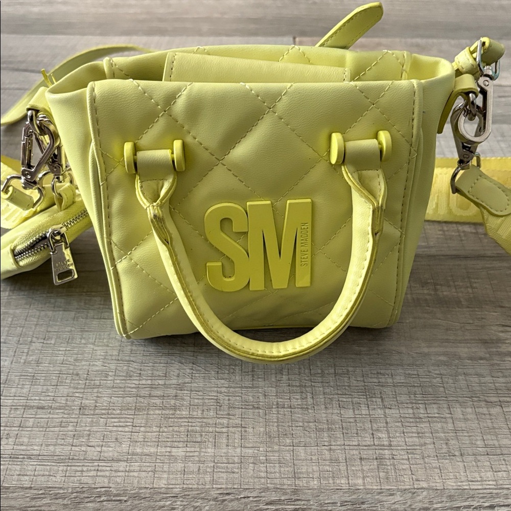 STEVE MADDEN BBABI Lemon mini bag trendy beach